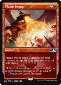 Flame Sweep [Promo Pack: Core Set 2020] | Amazing Games TCG