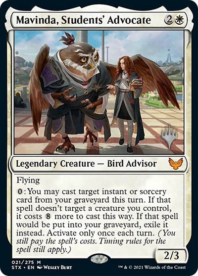 Mavinda, Students' Advocate (Promo Pack) [Strixhaven: School of Mages Promos] | Amazing Games TCG