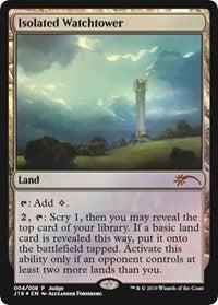 Isolated Watchtower [Judge Promos] | Amazing Games TCG