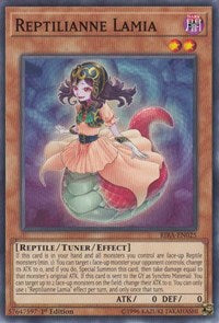 Reptilianne Lamia [Rising Rampage] [RIRA-EN025] | Amazing Games TCG