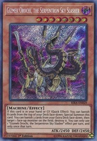 Gizmek Orochi, the Serpentron Sky Slasher [Rising Rampage] [RIRA-EN029] | Amazing Games TCG