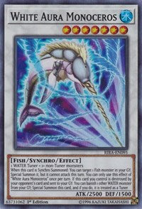 White Aura Monoceros [Rising Rampage] [RIRA-EN095] | Amazing Games TCG