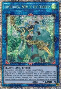 Apollousa, Bow of the Goddess (Prismatic) [Rising Rampage] [RIRA-EN048] | Amazing Games TCG