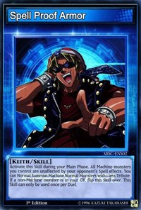 Spell Proof Armor [Speed Duel: Scars of Battle] [SBSC-ENS02] | Amazing Games TCG