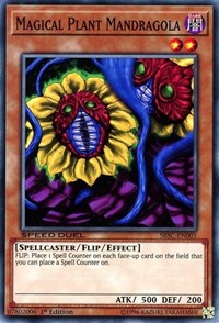 Magical Plant Mandragola [Speed Duel: Scars of Battle] [SBSC-EN001] | Amazing Games TCG