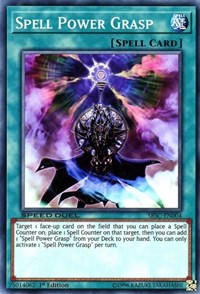 Spell Power Grasp [Speed Duel: Scars of Battle] [SBSC-EN004] | Amazing Games TCG