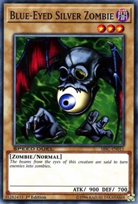 Blue-Eyed Silver Zombie [Speed Duel: Scars of Battle] [SBSC-EN011] | Amazing Games TCG