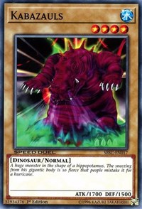 Kabazauls [Speed Duel: Scars of Battle] [SBSC-EN017] | Amazing Games TCG