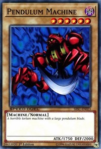 Pendulum Machine [Speed Duel: Scars of Battle] [SBSC-EN023] | Amazing Games TCG