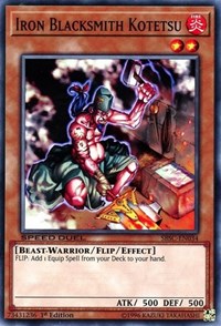 Iron Blacksmith Kotetsu [Speed Duel: Scars of Battle] [SBSC-EN034] | Amazing Games TCG