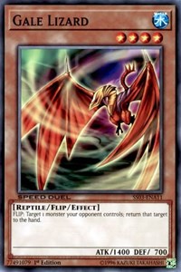 Gale Lizard [Speed Duel Decks: Ultimate Predators] [SS03-ENA11] | Amazing Games TCG