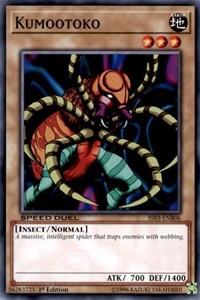 Kumootoko [Speed Duel Decks: Ultimate Predators] [SS03-ENB06] | Amazing Games TCG