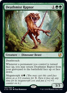 Deathmist Raptor [Commander 2019] | Amazing Games TCG