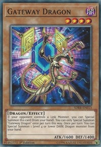 Gateway Dragon [Structure Deck: Rokket Revolt] [SDRR-EN013] | Amazing Games TCG