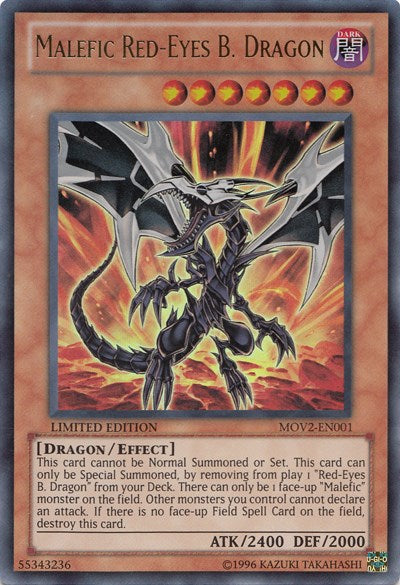 Malefic Red-Eyes B. Dragon [MOV2-EN001] Ultra Rare | Amazing Games TCG