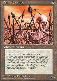 Wall of Spears [Fourth Edition] | Amazing Games TCG