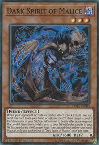 Dark Spirit of Malice [Legendary Duelists: Immortal Destiny] [LED5-EN003] | Amazing Games TCG