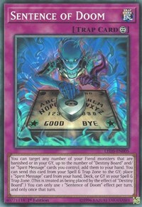 Sentence of Doom [Legendary Duelists: Immortal Destiny] [LED5-EN005] | Amazing Games TCG