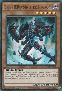 Evil HERO Sinister Necrom [Legendary Duelists: Immortal Destiny] [LED5-EN014] | Amazing Games TCG