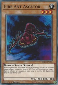 Fire Ant Ascator [Legendary Duelists: Immortal Destiny] [LED5-EN030] | Amazing Games TCG