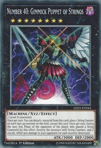 Number 40: Gimmick Puppet of Strings [Legendary Duelists: Immortal Destiny] [LED5-EN043] | Amazing Games TCG