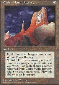 White Mana Battery [Fourth Edition] | Amazing Games TCG