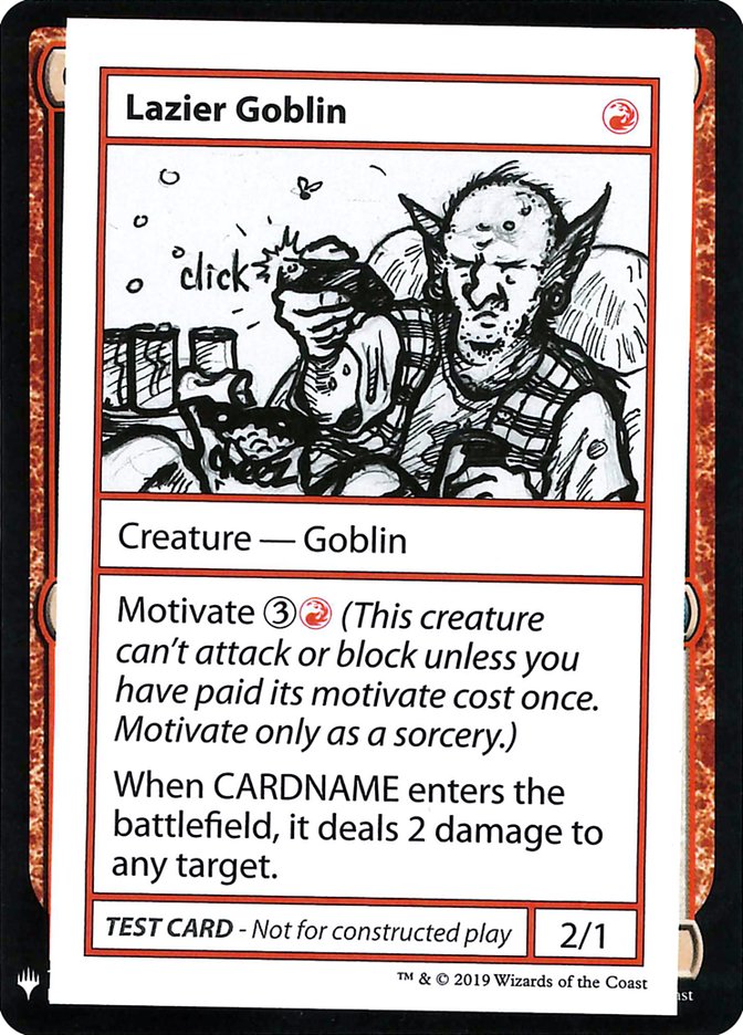 Lazier Goblin [Mystery Booster Playtest Cards] | Amazing Games TCG