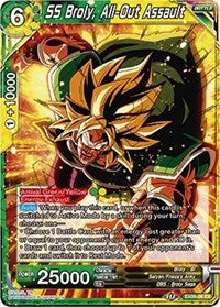 SS Broly, All-Out Assault [EX08-06] | Amazing Games TCG