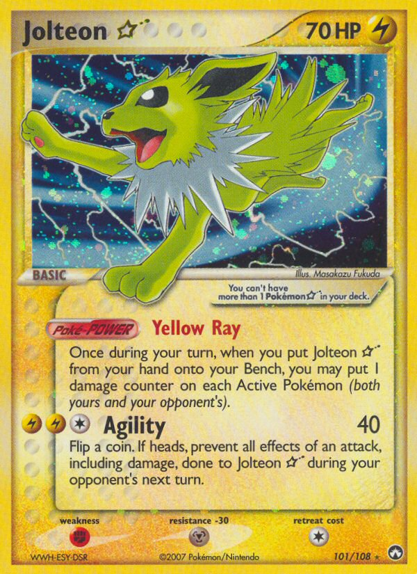 Jolteon Star (101/108) [EX: Power Keepers] | Amazing Games TCG