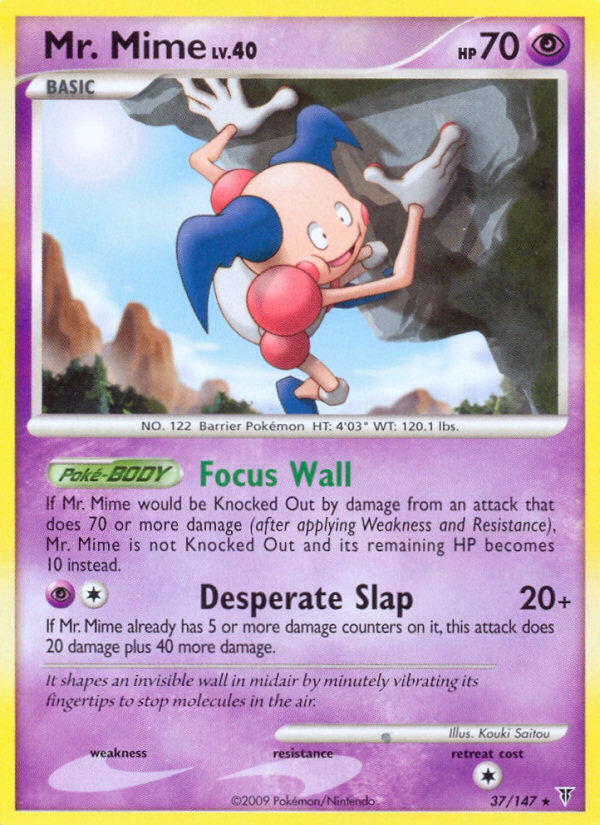 Mr. Mime (37/147) [Platinum: Supreme Victors] | Amazing Games TCG