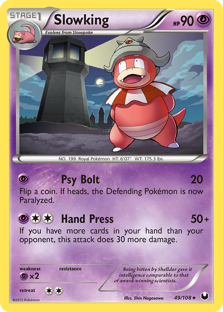 Slowking (49/108) [Black & White: Dark Explorers] | Amazing Games TCG