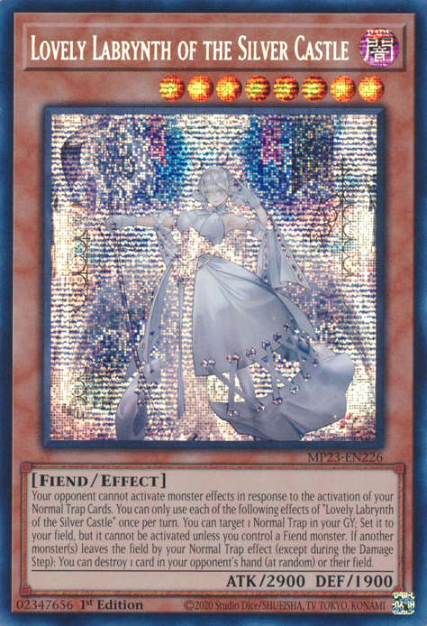 Lovely Labrynth of the Silver Castle [MP23-EN226] Prismatic Secret Rare | Amazing Games TCG