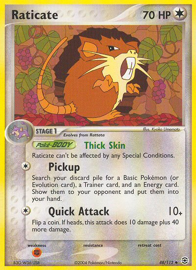 Raticate (48/112) [EX: FireRed & LeafGreen] | Amazing Games TCG