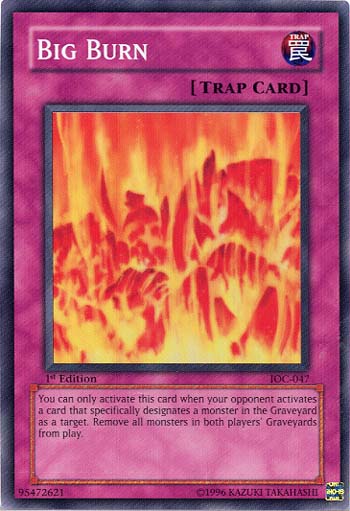 Big Burn [IOC-047] Super Rare | Amazing Games TCG