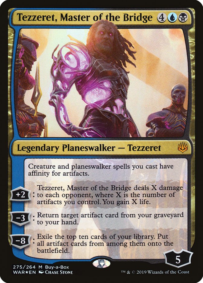 Tezzeret, Master of the Bridge (Buy-A-Box) [War of the Spark] | Amazing Games TCG