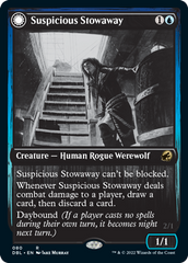 Suspicious Stowaway // Seafaring Werewolf [Innistrad: Double Feature] | Amazing Games TCG