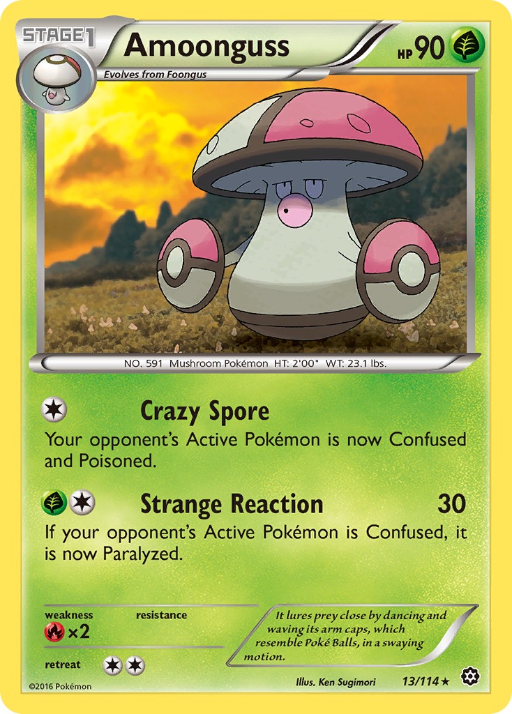 Amoonguss (13/114) [XY: Steam Siege] | Amazing Games TCG