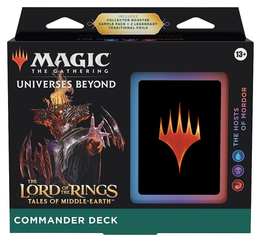 The Lord of the Rings: Tales of Middle-earth - Commander Deck (The Hosts of Mordor) | Amazing Games TCG
