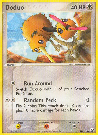 Doduo (62/112) [EX: FireRed & LeafGreen] | Amazing Games TCG