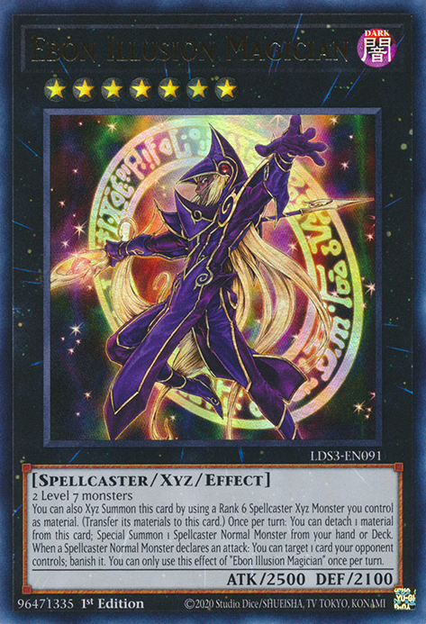 Ebon Illusion Magician [LDS3-EN091] Ultra Rare | Amazing Games TCG