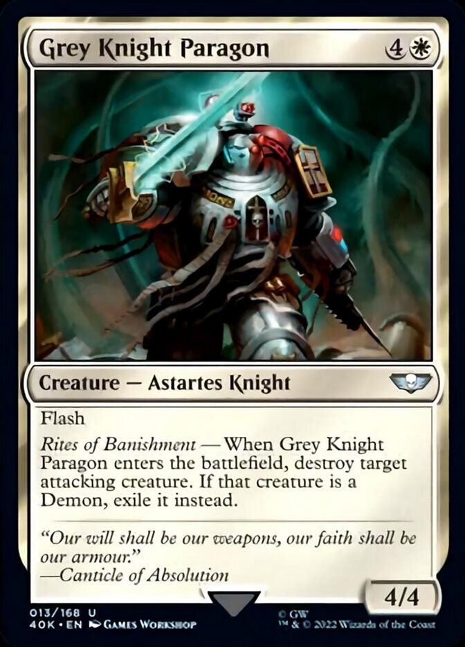 Grey Knight Paragon [Universes Beyond: Warhammer 40,000] | Amazing Games TCG