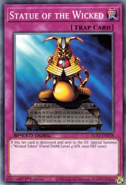 Statue of the Wicked [SGX1-END18] Common | Amazing Games TCG