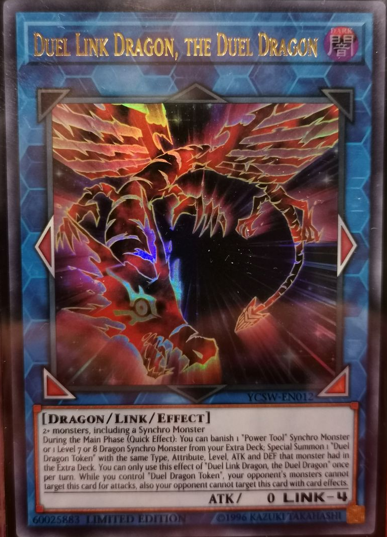 Duel Link Dragon, the Duel Dragon [YCSW-EN012] Ultra Rare | Amazing Games TCG