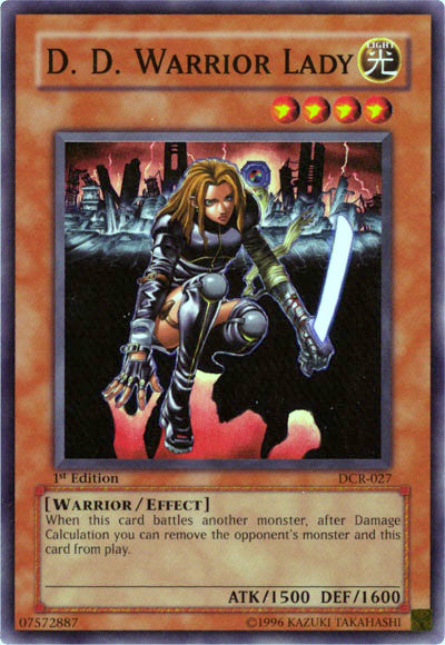 D.D. Warrior Lady [DCR-027] Super Rare | Amazing Games TCG