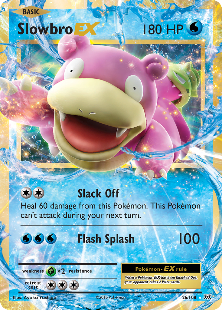 Slowbro EX (26/108) [XY: Evolutions] | Amazing Games TCG