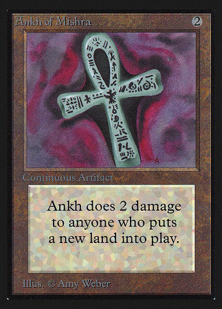 Ankh of Mishra (IE) [Intl. Collectors’ Edition] | Amazing Games TCG