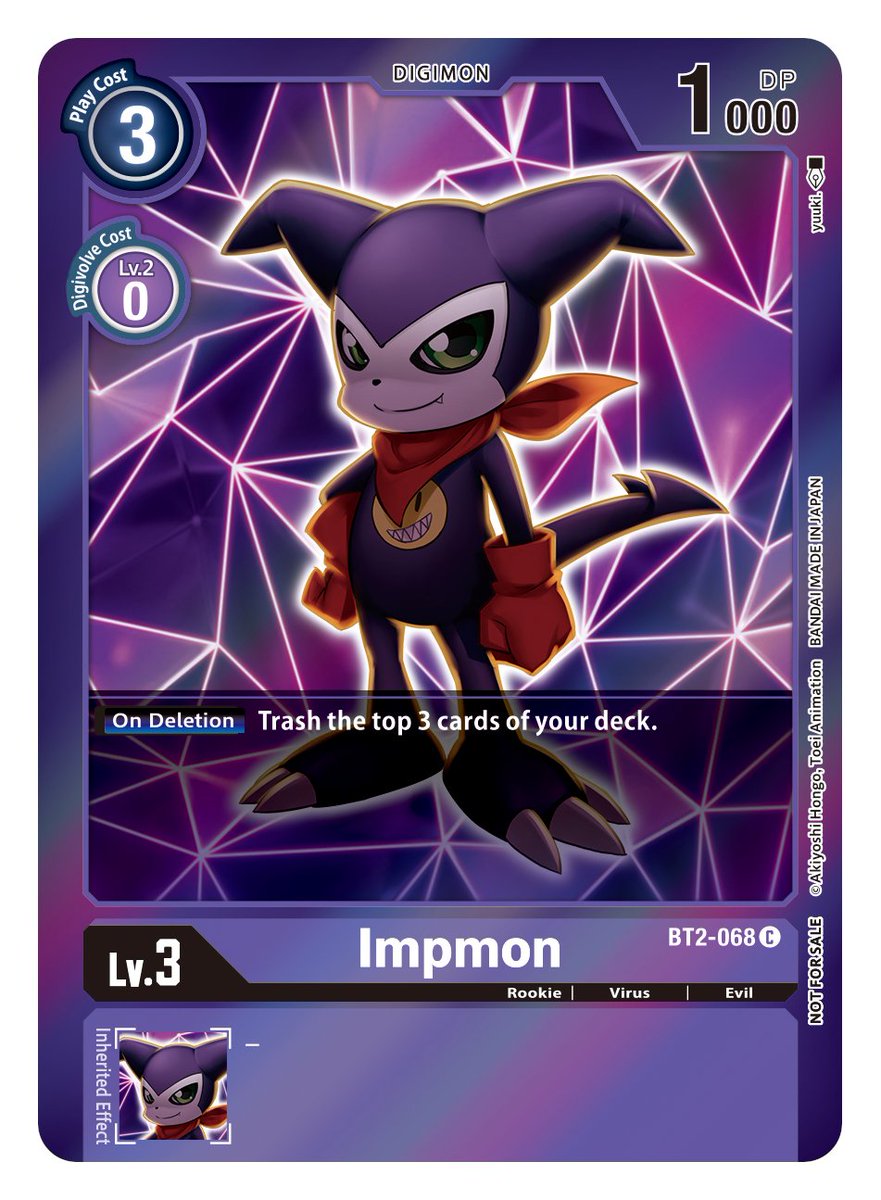 Impmon [BT2-068] (Event Pack 2) [Release Special Booster Ver.1.0] | Amazing Games TCG