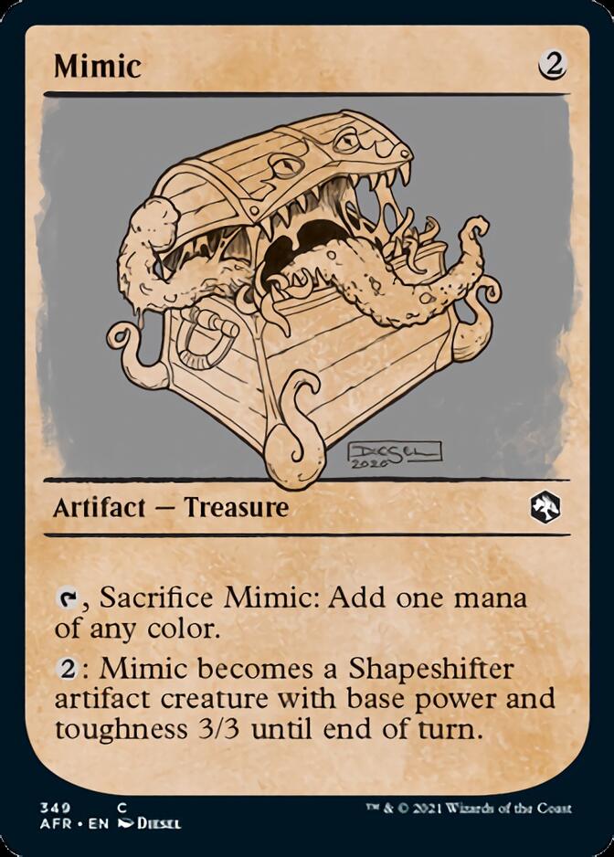 Mimic (Showcase) [Dungeons & Dragons: Adventures in the Forgotten Realms] | Amazing Games TCG