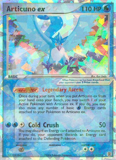 Articuno ex (114/112) [EX: FireRed & LeafGreen] | Amazing Games TCG