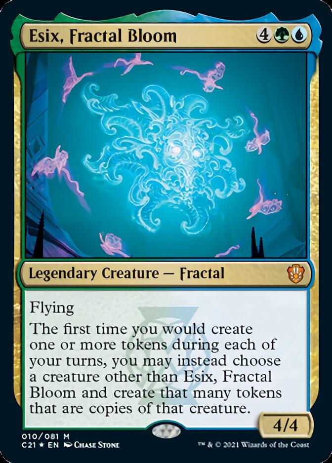 Esix, Fractal Bloom [Commander 2021] | Amazing Games TCG